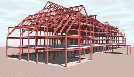 Building Information Modeling Renderings